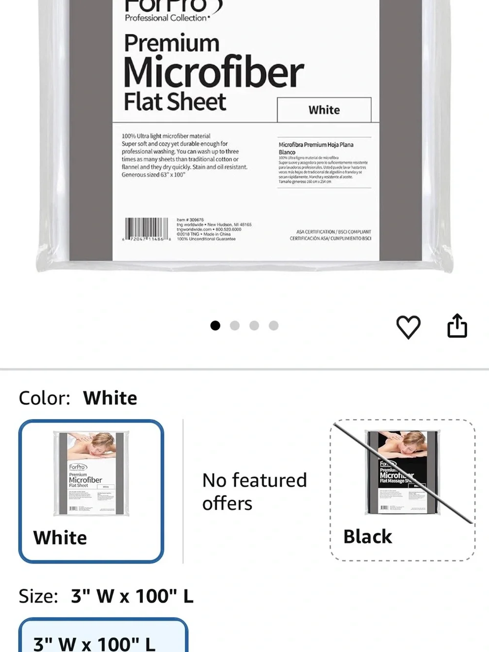 Premium Microfiber Sheet Set in White - Flat & Fitted